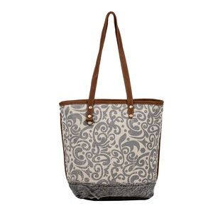 Myra Winter Snow Tote Bag
